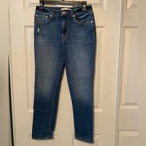 Women’s Ella Moss High Rise Slim Straight Ankle in the McKinney